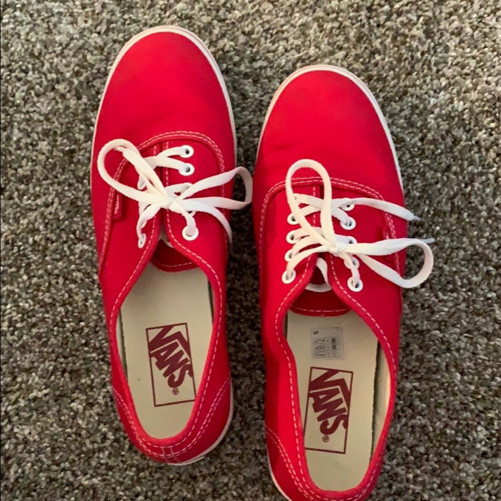 Red vans